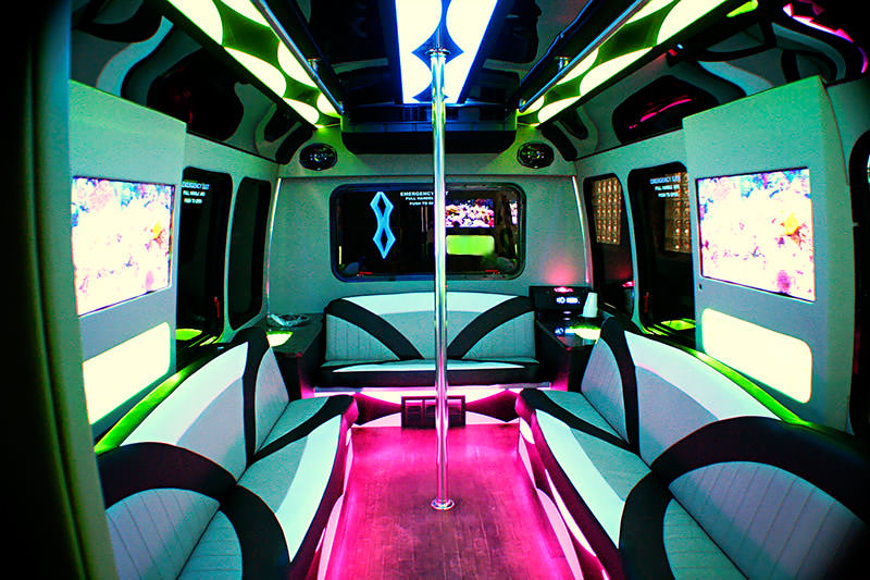 18-passenger limo bus