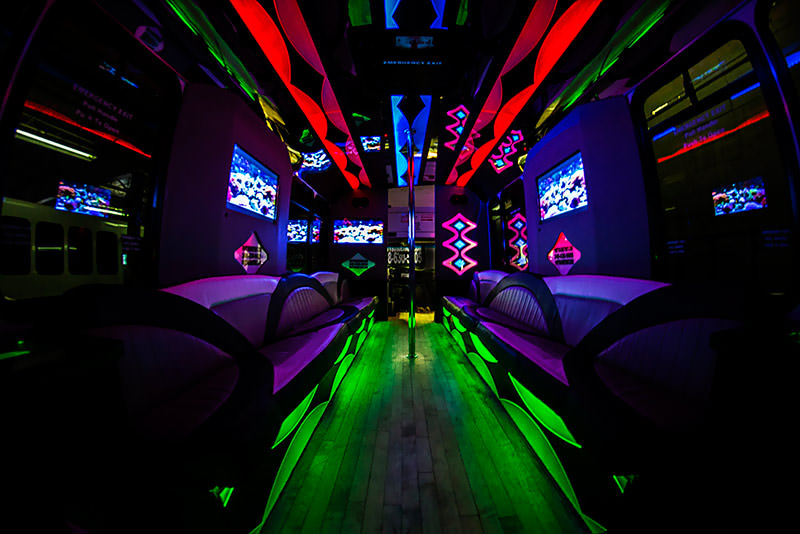 24-passenger limo buses