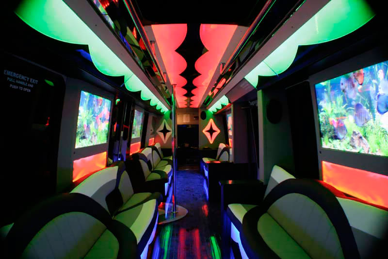40-passenger party buses